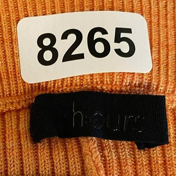 H:ours Cia Crossover Knit Pant - Orange Spacedye - Picture 9 of 9